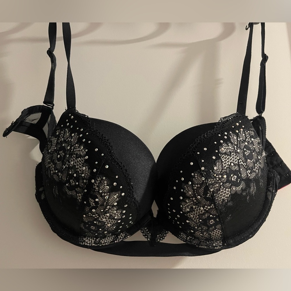 La SENZA Black Lace Beyond Sexy 34C Bra